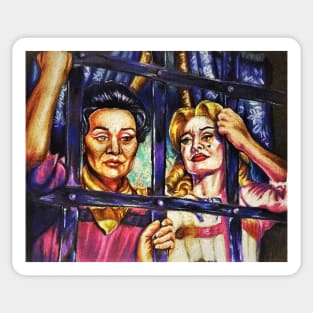 Feud with Susan Surandon and Jessica Lange Sticker
